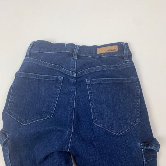 Garage Women's High Rise Cargo Jeans Size Juniors 1 Skinny - Picture 6 of 9